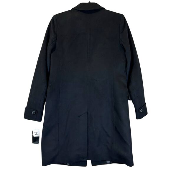 Lauren Ralph Lauren Wool Reefer Classic Peacoat Black Women 4 NWT - Picture 3 of 11